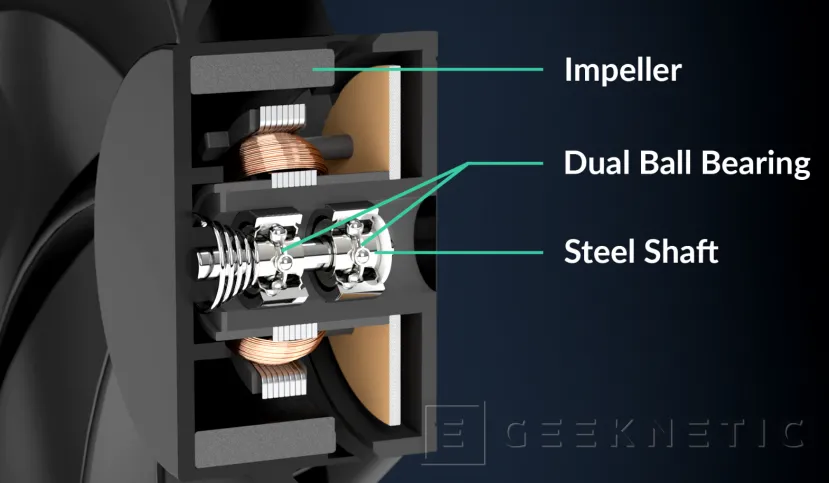 Geeknetic Les fans de 92 mm arctiques P9 arrivent avec des variantes pour le couplage des séries et des opérations 24/7 2