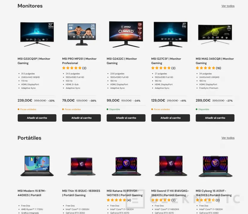 Geeknetic MSI lance une promotion où vous pouvez obtenir une réduction de 50% sur Humble Bundle Choice pour acheter ses produits 2