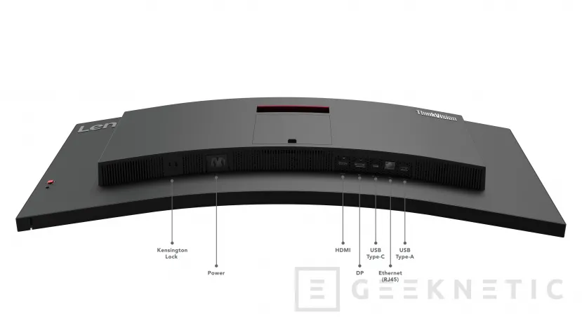 Les moniteurs Geeknetic Lenovo ThinkVision incluent l'intelligence artificielle, USB-C allant jusqu'à 100 W et 95% de plastique recyclé 3