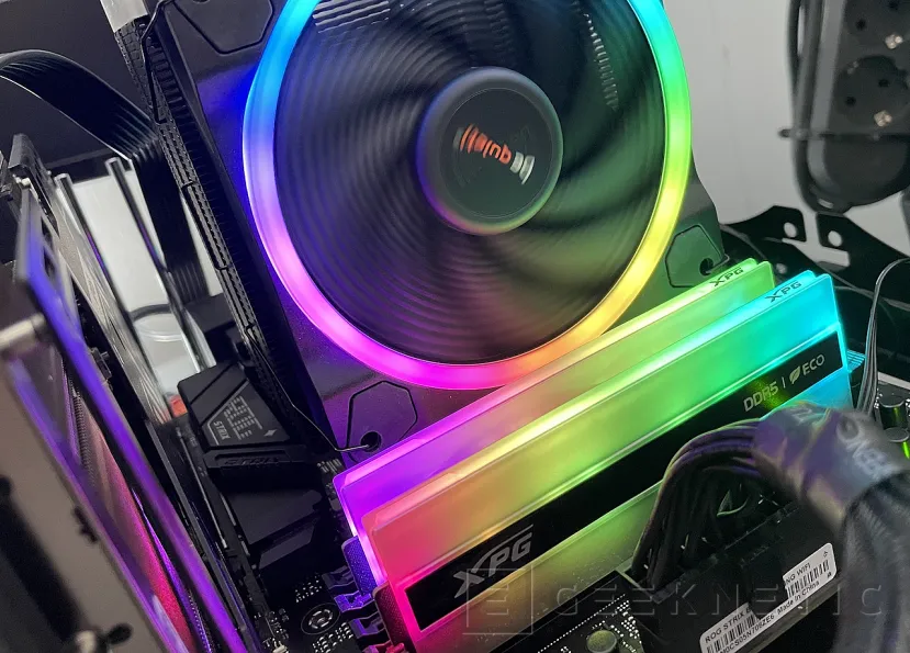 Geeknetic XPG Lancer Neon RVB DDR5 6000 C30 Revue 21