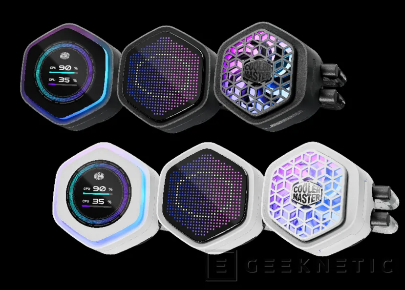 Geeknetic New Elite Cooler Master Range qui introduit des boîtes 4 Liquid Elite Liquid et Elite Series 4