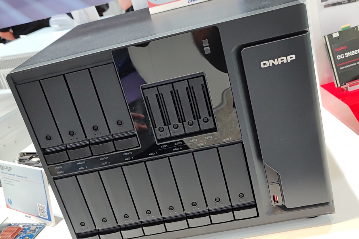 Le QNAP TVS-AIH1688ATX est le premier NAS avec des processeurs Intel Core Ultra "Arrow Lake"