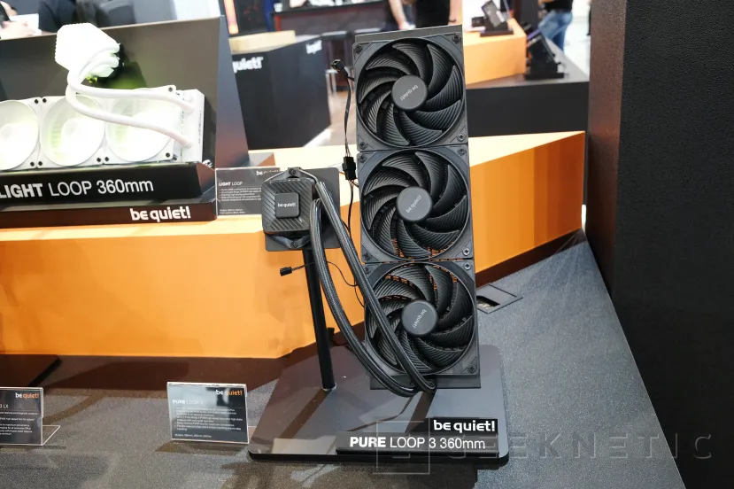 Geeknetic Le nouveau RL AIO de être calme! Ils sont la boucle pure 3 et la boucle pure 3 lx avec argb et tête avec dessin personnalisable 2