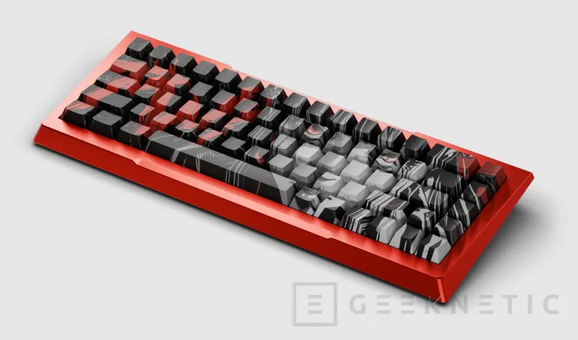 Commutateurs d'effet Hall Geeknetic et 8 000 Hz de taux d'enquête sur le nouveau clavier Zenblade 65 V2 PWAGE 2