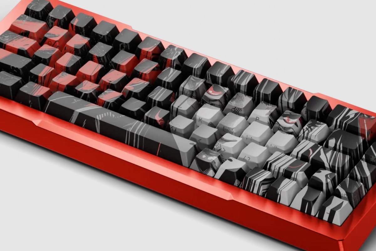 Commutateurs à effet Hall et 8 000 Hz de taux d'enquête dans le nouveau clavier PWNAGE ZENBLADE 65 V2