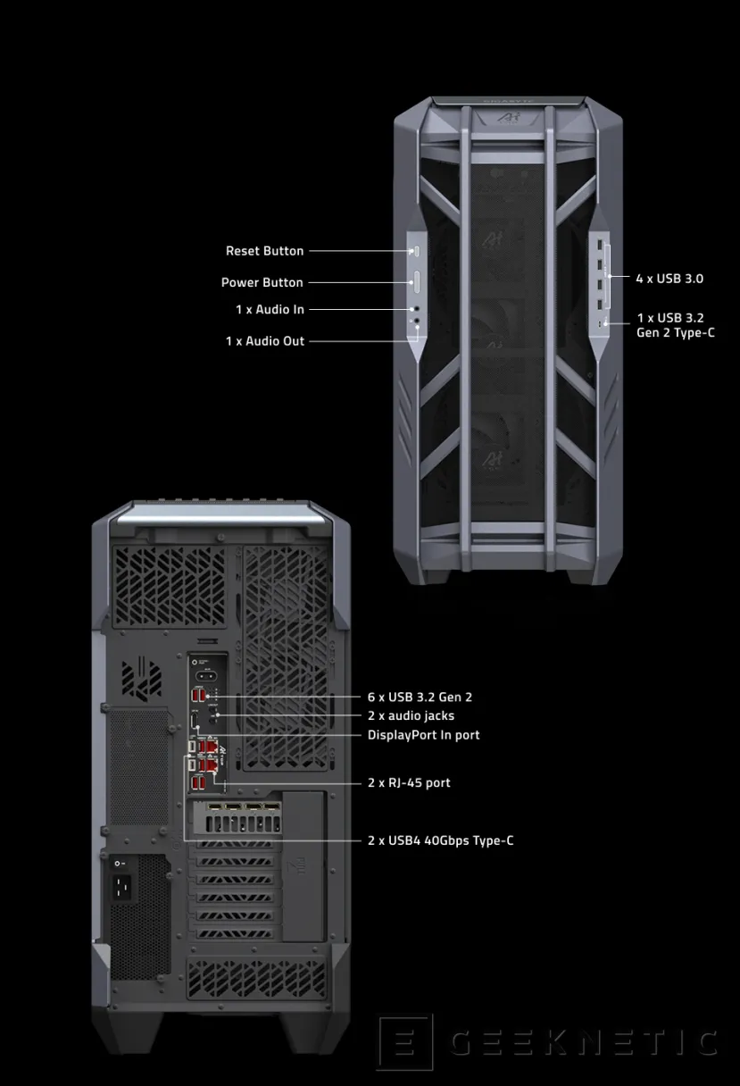 Geeknetic Le nouveau gigabyte AI Top 500 TRX50 est optimisé pour l'IA avec un threadripper de 24 oreaux et un RTX 5090 2
