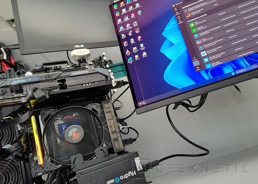 Geeknetic joue le scandale en combinant un RX 9070 XT et Gigabyte 11 Radeon
