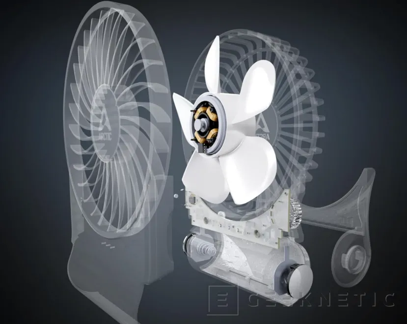 Geeknétique au lieu de réfrigérer le PC, le ventilateur ARCTIC SUBSAMAIR 2GO est conçu pour refroidir pendant 77 heures avec une charge 2