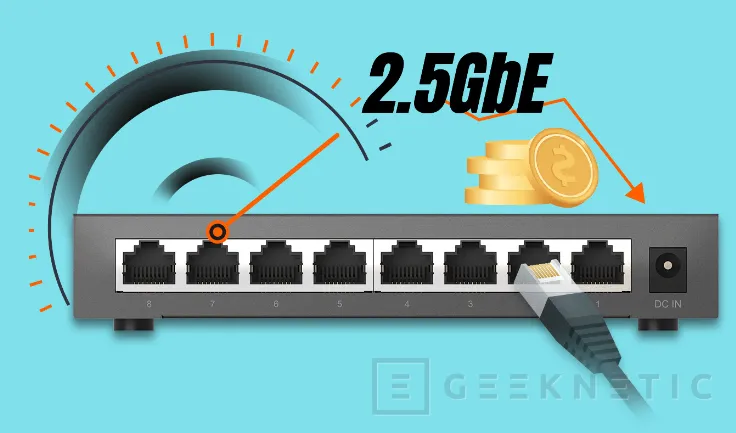 Geeknetic QNAP présente l'interrupteur non Managable de 8 ports à 2,5 Gbps QSW-118-8T-R2 2