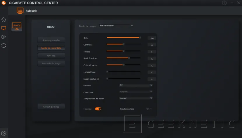 Geeknetic Aorus FO32U Revue 12