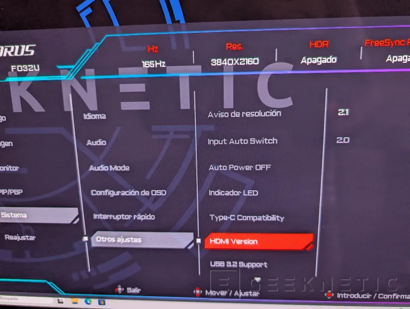 Geeknetic Aorus FO32U Revue 18