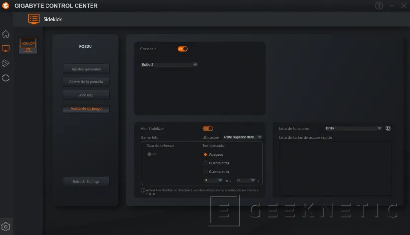 Geeknetic Aorus FO32U Revue 13