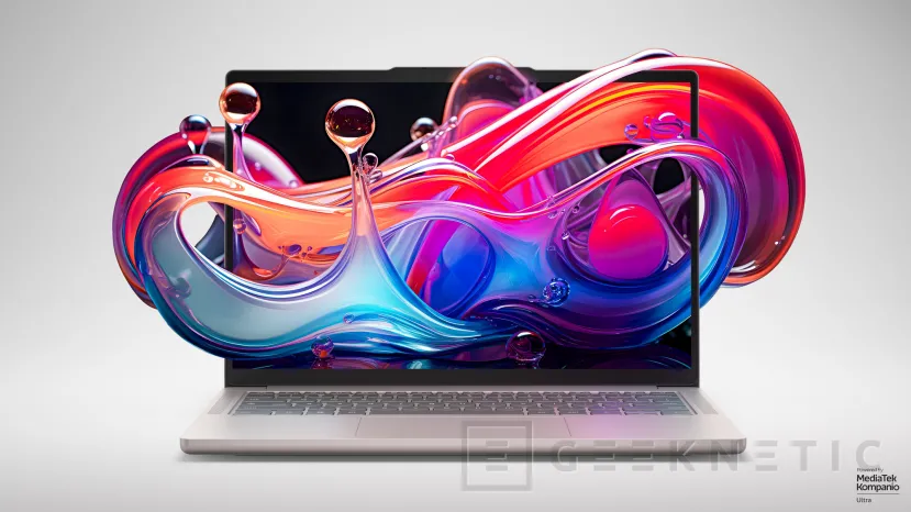 Geeknetic Lenovo présente le Chromebook plus 14 & quot; Avec CPU Mediak Kompanio Ultra de jusqu'à 50 tops 3