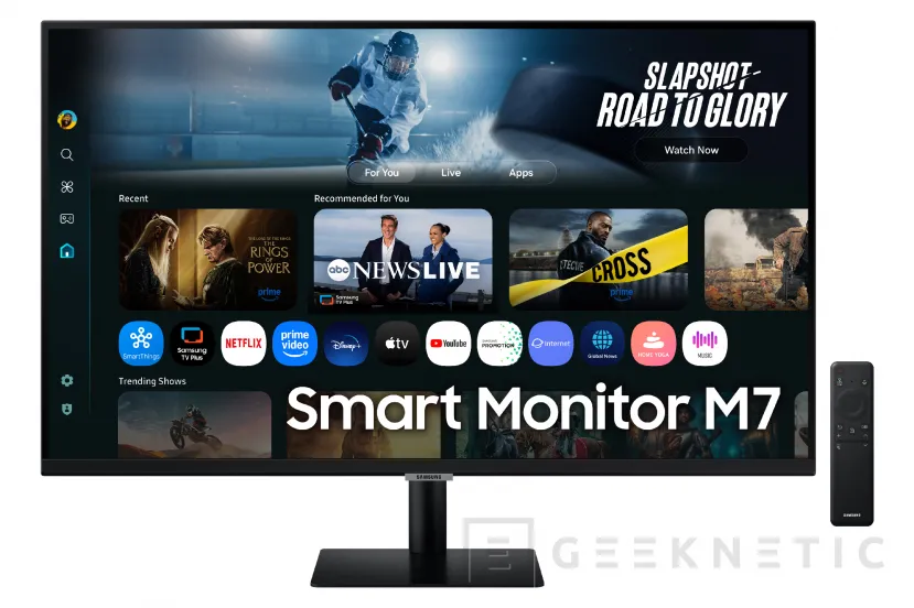 Geeknetic le moniteur intelligent Samsung