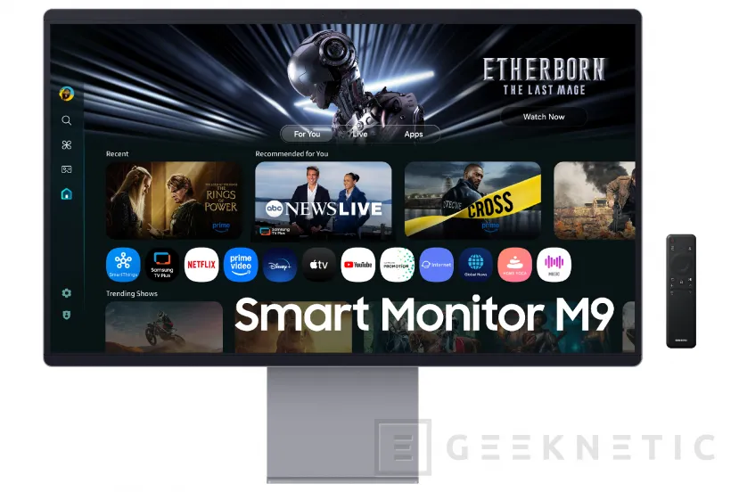 Geeknetic le moniteur intelligent Samsung