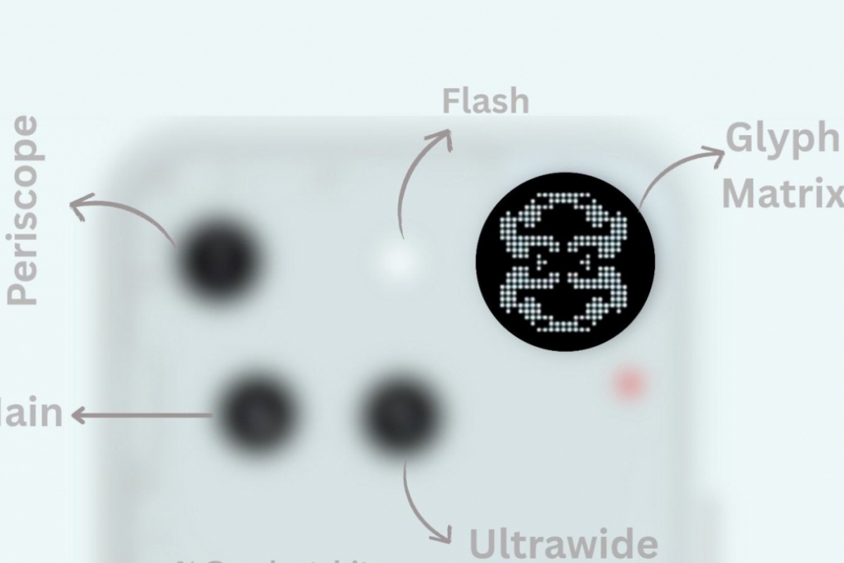 Le téléphone rien (3) est exposé: spécifications filtrées et échantillons photographiques en mode macro