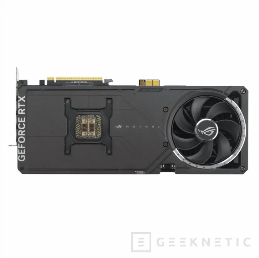 Geeknetic L'ASUS ROG ASTRAL RTX 5090 BTF Edition publie le connecteur GC-HPWR 2