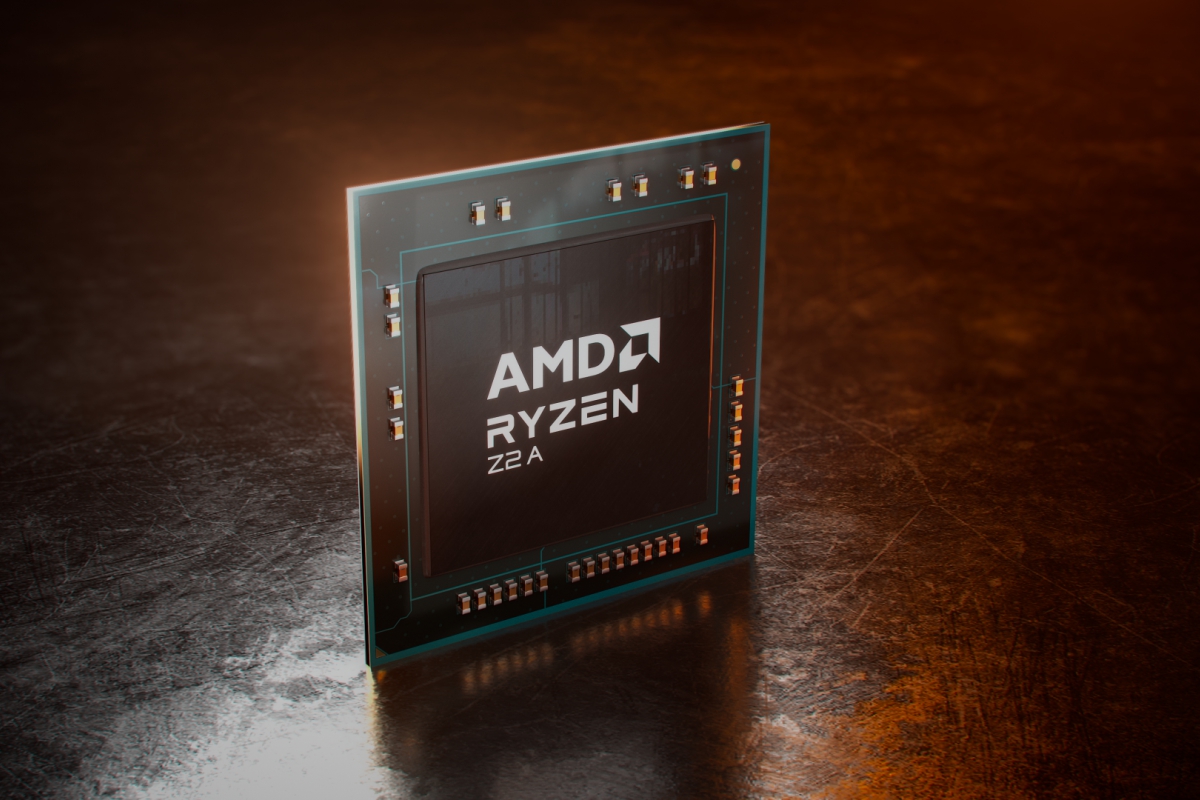 L'AMD Ryzen Z2 A est le même soconh de pont de vapeur avec les fréquences des mémoires mises à jour