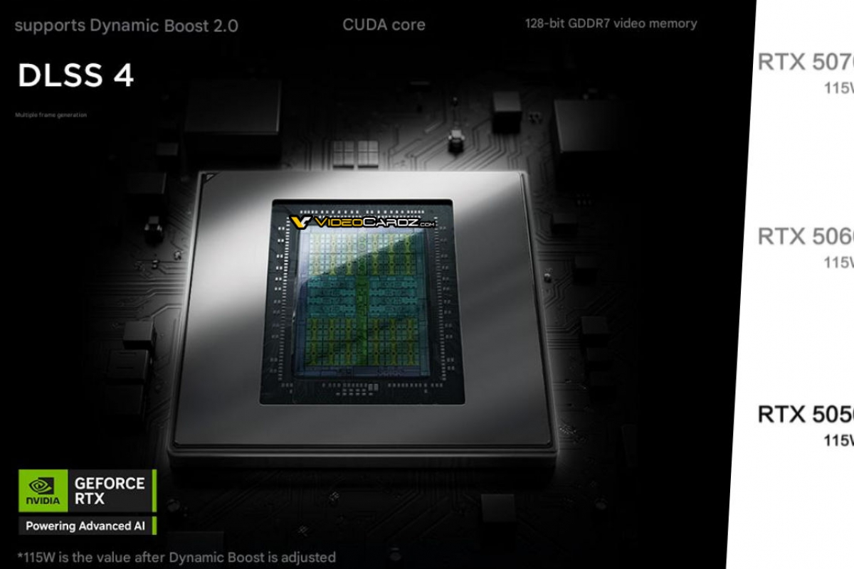 Les données NVIDIA RTX 5050 pour les ordinateurs portables ont été divulguées, elles seront lancées aujourd'hui à 15h00 et disposeront de 8 Go GDDR7