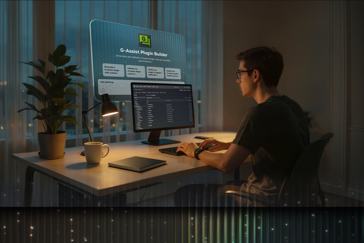 NVIDIA organise un événement de hackathon plug-in pour G-assist avec des récompenses qui incluent un ordinateur portable avec RTX 5090