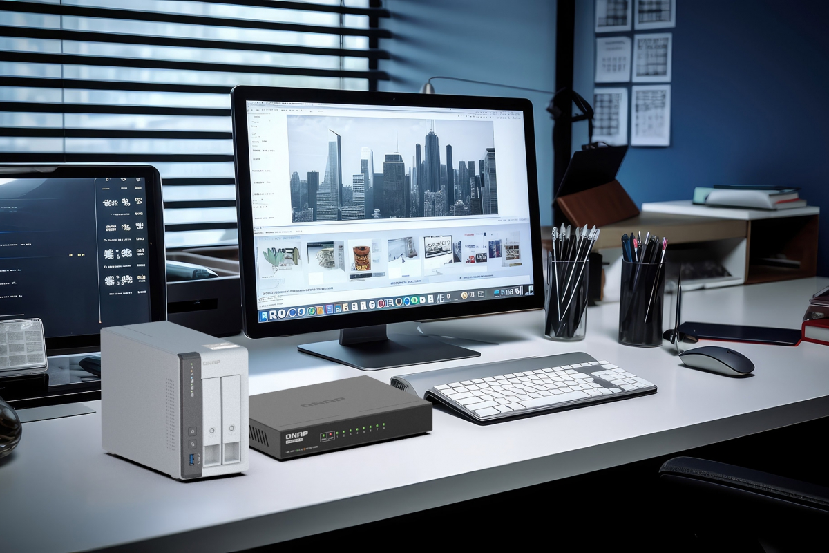 QNAP présente l'interrupteur non gérant de 8 ports à 2,5 Gbps QSW-118-8T-R2