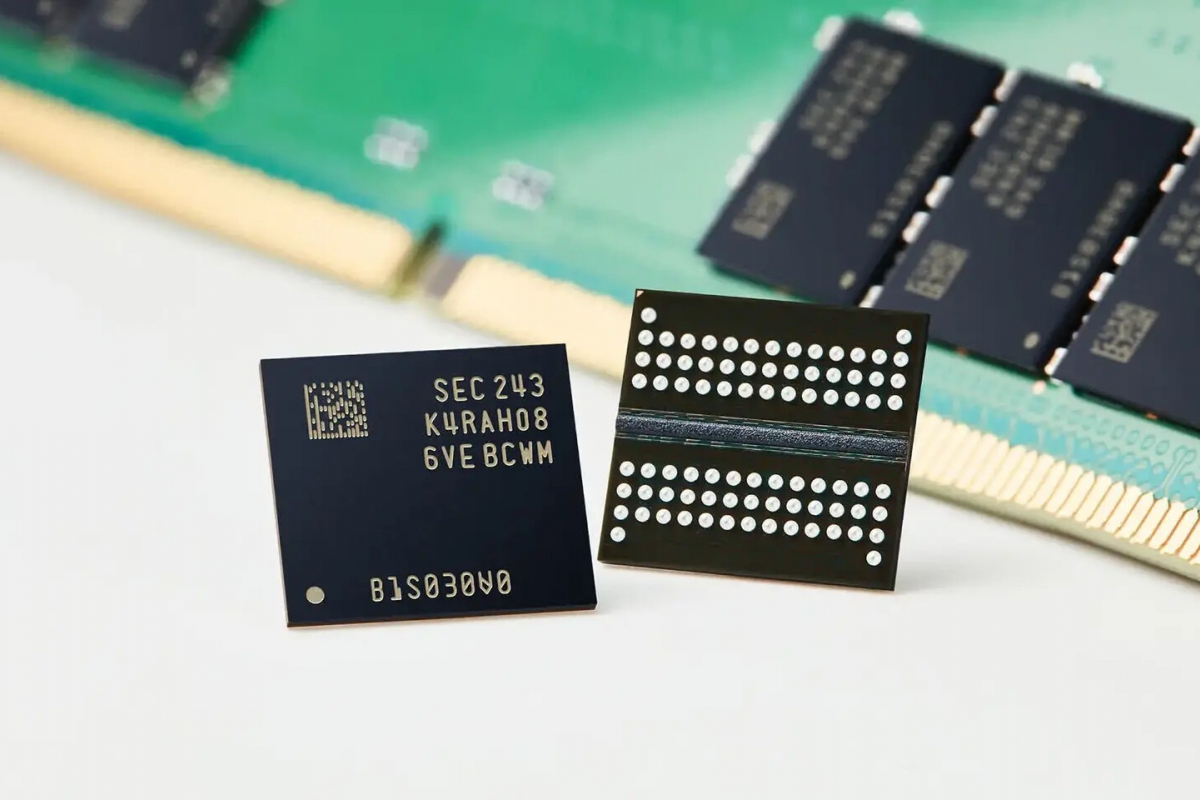 Samsung améliore sa technologie DRAM 1C jusqu'à atteindre 70% de performance