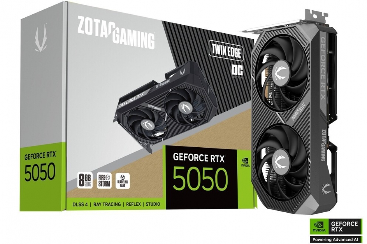 Zotac Gaming lance les nouvelles cartes graphiques GeForce RTX 5050 avec des vitesses d'overclock 2602 MHz