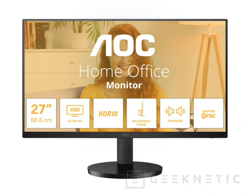 Geeknetic Prenez ce moniteur AOC de 27 pouces et la résolution 4K pour moins de 180 euros 1