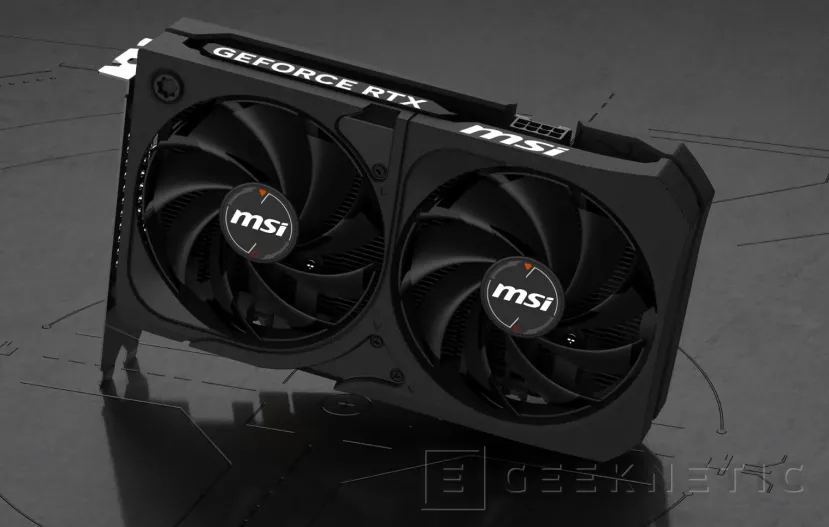Geeknetic Las MSI Gaming RTX 5050 Shadow 2x OC sera en avance du 1er juillet 3