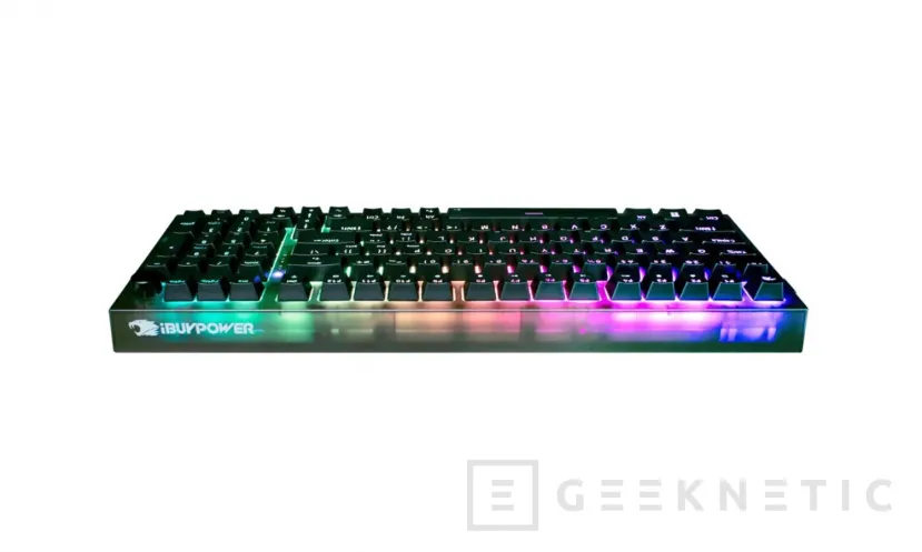 Geeknetic Le clavier compact IBYPOWER MK9 PRO a 98 touches, un éclairage RVB personnalisable et une roue analogique intégrée 2