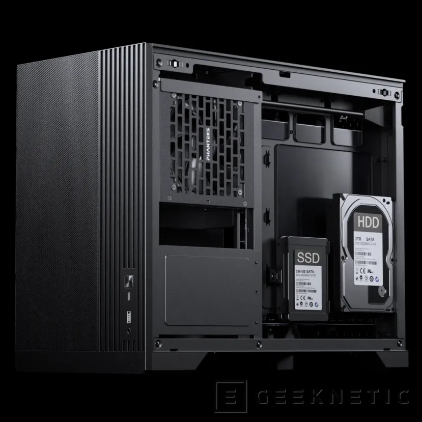 Geeknetic La nouvelle boîte Phanteks XT M3 pour les plaques Microatx admet les cartes graphiques jusqu'à 430 mm 3