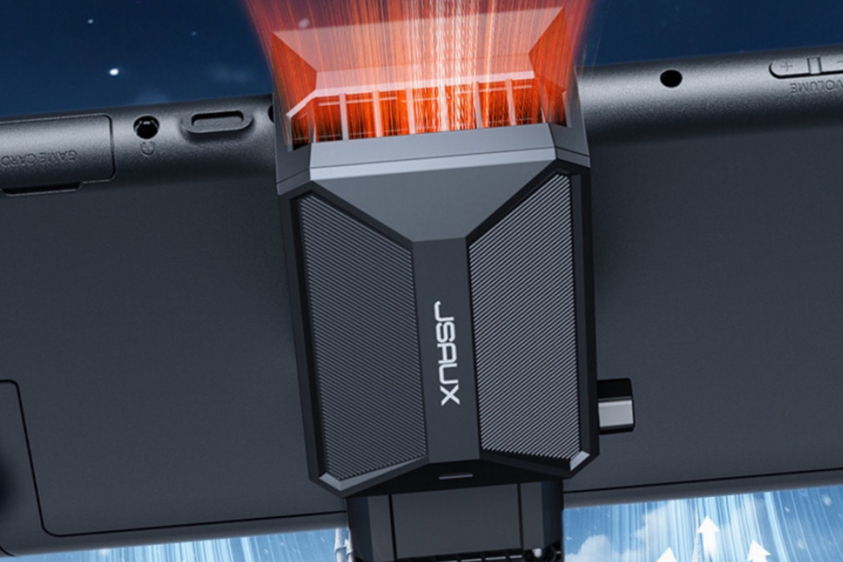 JSAUX lance un ventilateur Nintendo Switch 2 qui laisse tomber la température de la console à 8 ° C de moins en minutes