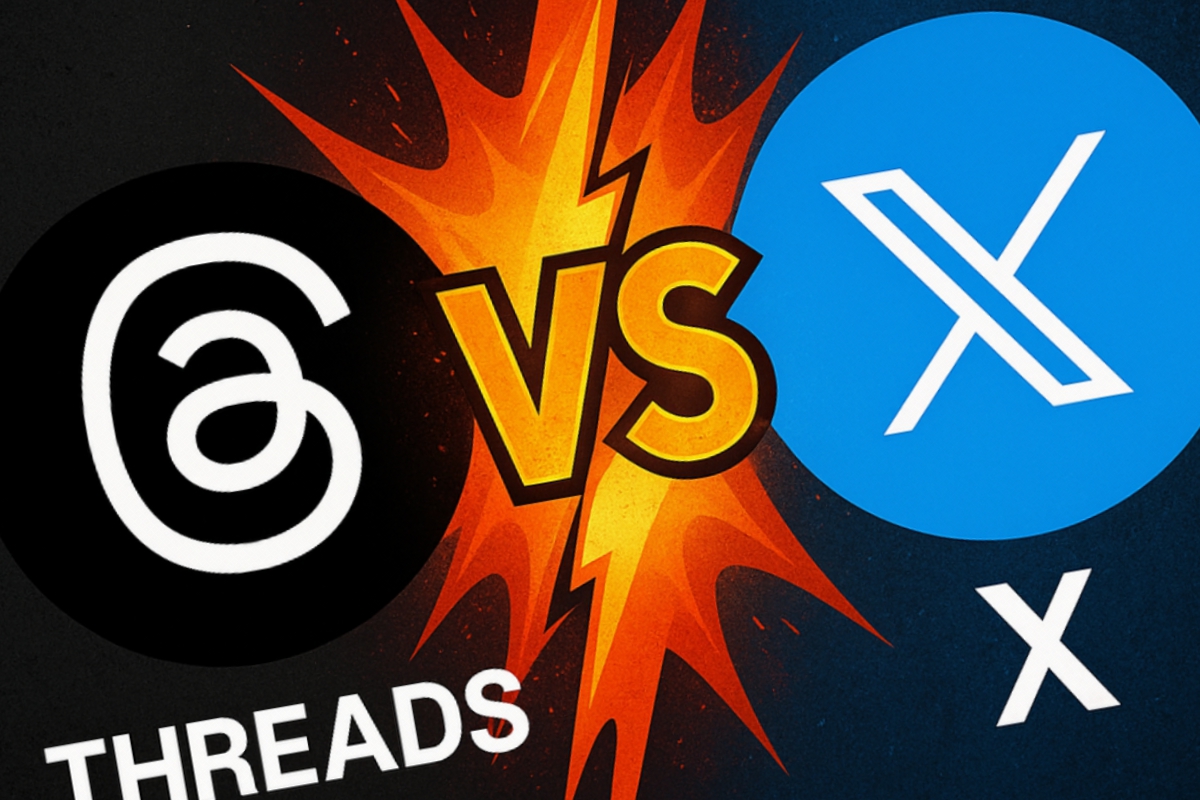 Les threads du réseau social sont sur le point de surmonter Twitter (x) dans le nombre d'utilisateurs quotidiens dans son application