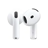 Apple AirPods 4 Annulation active du bruit, écouteur sans fil, Bluetooth, audio adaptatif, mode son