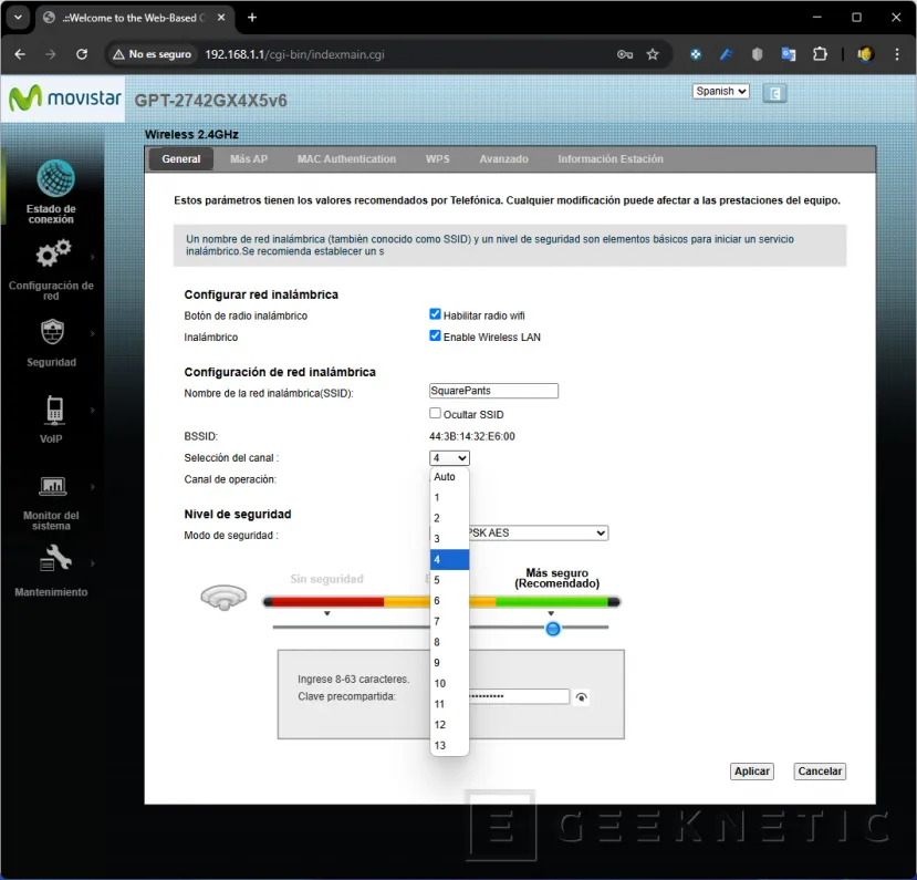 Geeknetic améliore votre couverture wifi en choisissant le meilleur canal 7