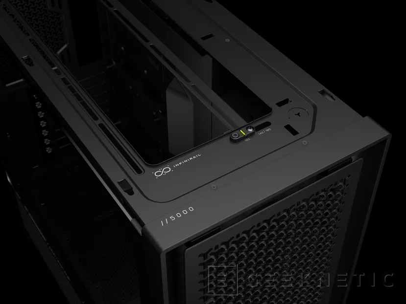 Geeknetic Corsair présente la boîte à cadre 5000D avec plus d'espace intérieur et admet des radiateurs jusqu'à 420 mm 2