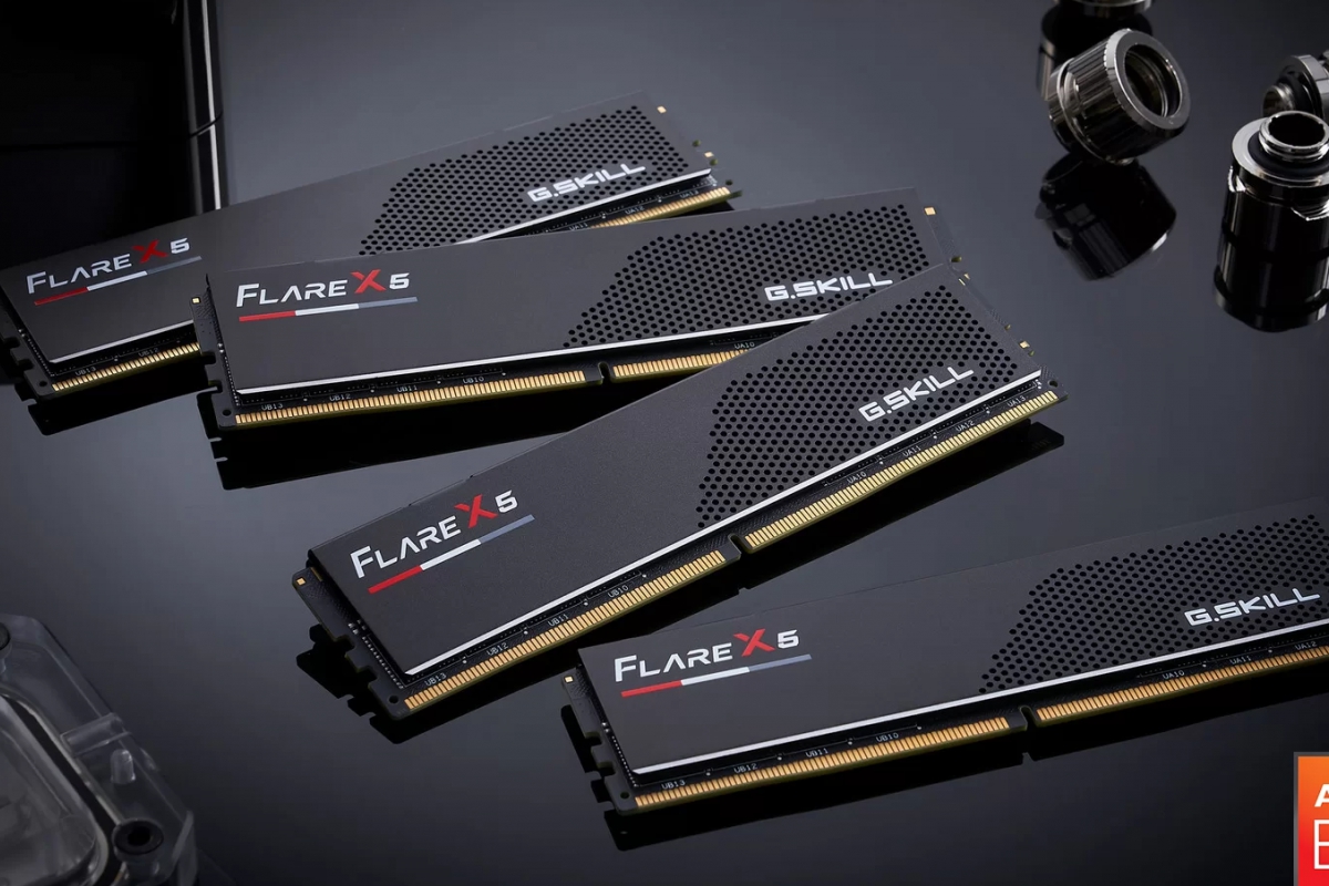 G.Skill lance de nouveaux kits de mémoire avec 128 ou 256 Go et avec des vitesses allant jusqu'à 6 400 Mt / s