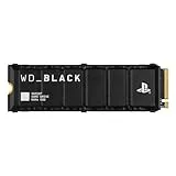 WD_BLACK SN850P SSD PS5, 2TB M.2 2280, licence officielle pour les consoles PlayStation 5 PS5, accélère jusqu'à 7300 Mb / s, PCIe NVME SSD avec dissipateur optimisé, SSD pour les jeux internes, noir
