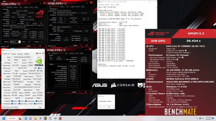 Geeknetic parvient à augmenter à 3 650 MHz la vitesse d'horloge d'un NVIDIA RTX 5090 D dépassant 3 enregistrements 2