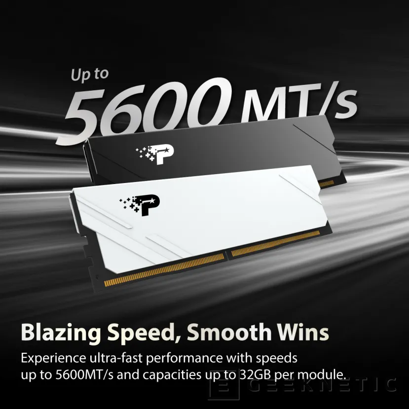 Geeknetic Patriot présente de nouveaux souvenirs de ligne de signature DDR5 dans DIMM, DIMM avec CKD et SODIMM 2 Format