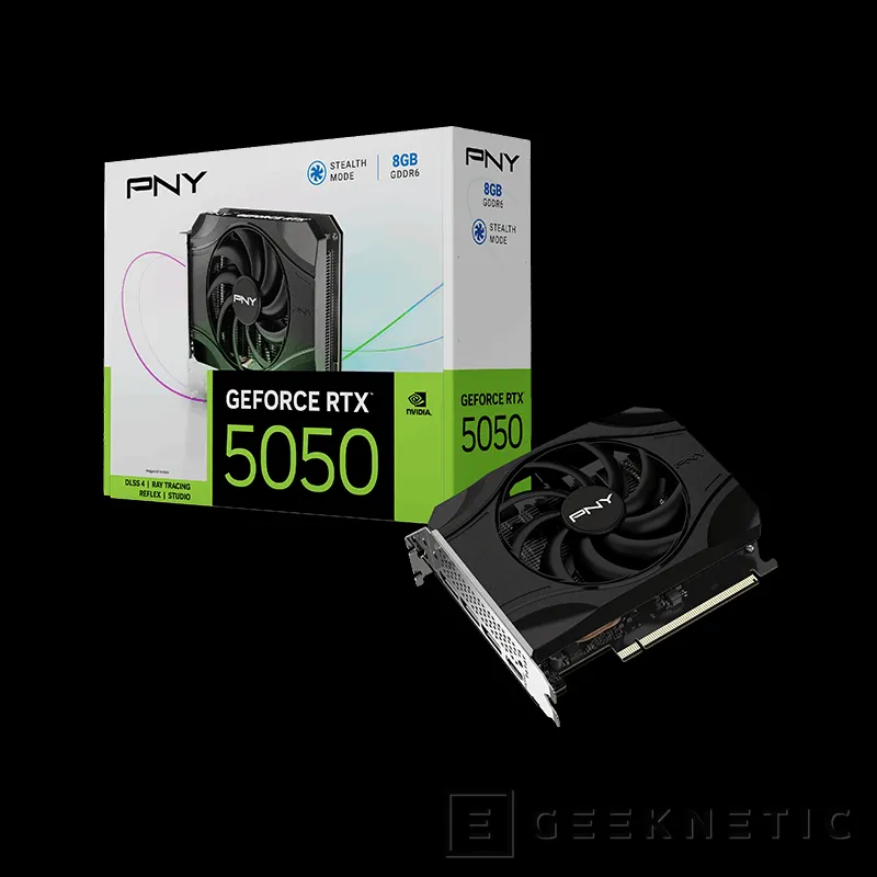 Geeknetic PNY lance un RTX 5050 avec un seul ventilateur et moins de 150 mm de longueur 3