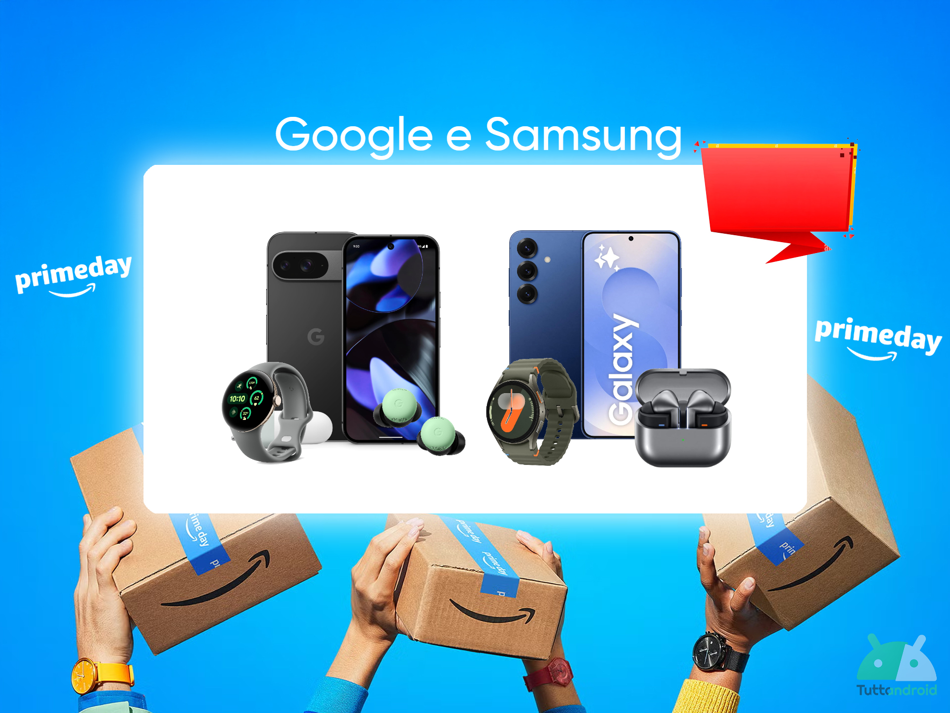 le offerte sugli ecosistemi Google e Samsung dell