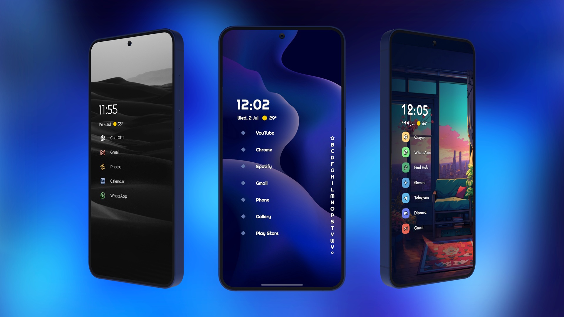 Niagara Launcher - Uping Update (juillet 2025) - Nouveaux packages d'icônes