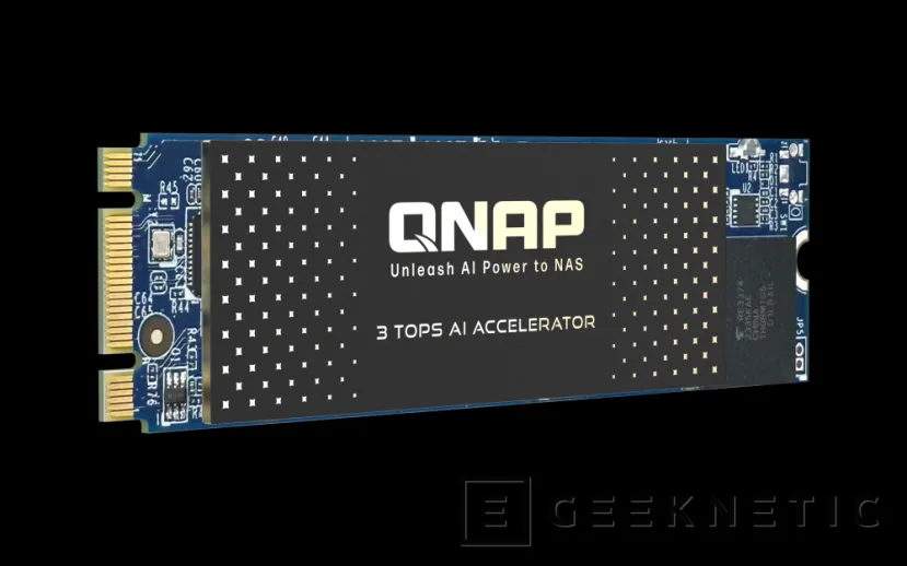 Geeknetic ajoute l'intelligence artificielle à votre QNAP avec ces cartes d'extension qui incluent un 3 Tops 2 NPU