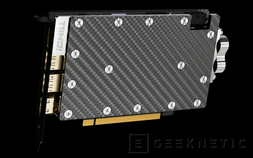 Geeknetic Inno3d présente les cartes Frostbite Pro: RTX 5090 et RTX 5080 avec une machine à sous et un bloc de blocs 2