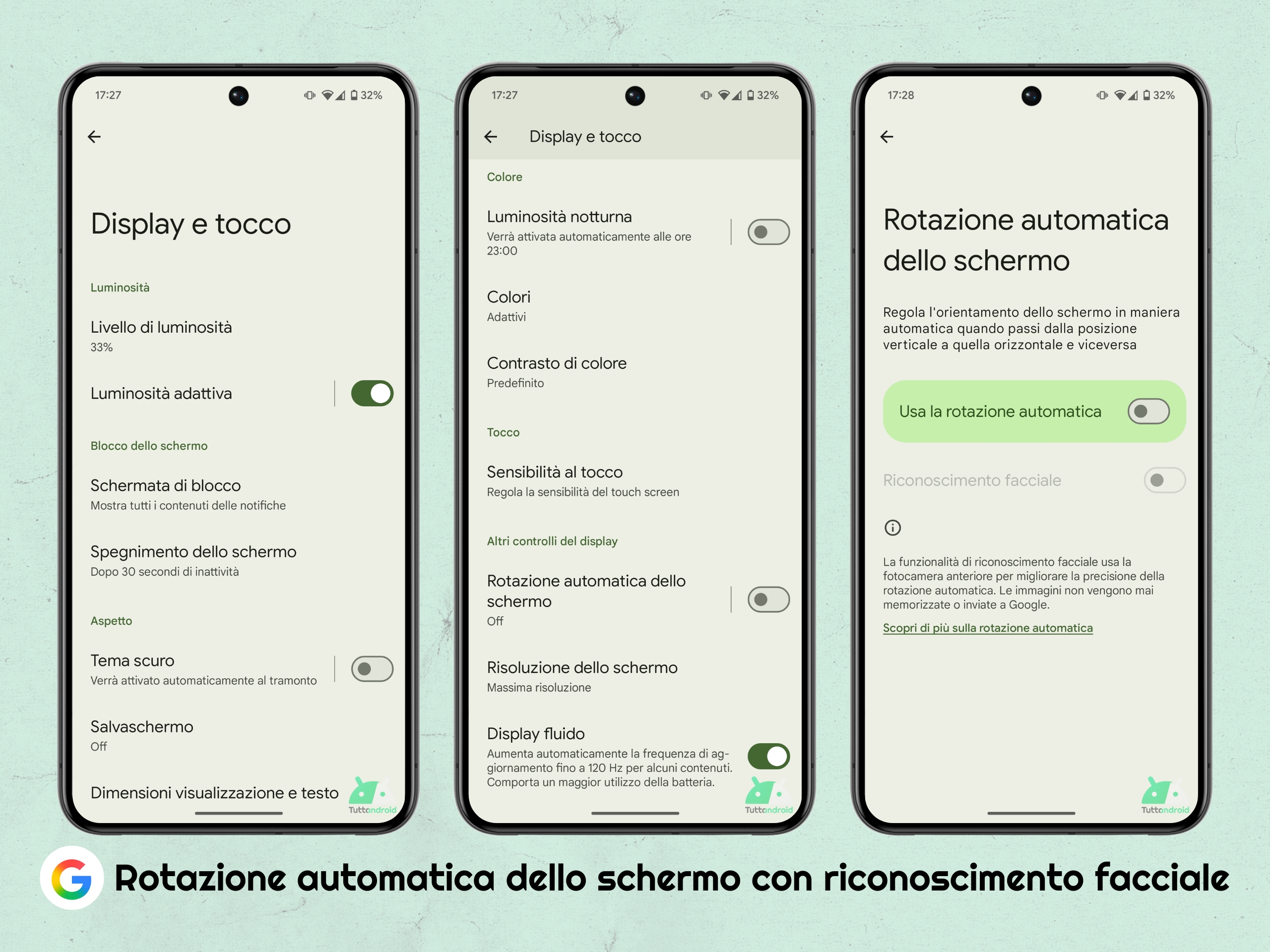 Cinq fonctions utiles de Google Pixel - 04 Rotation automatique