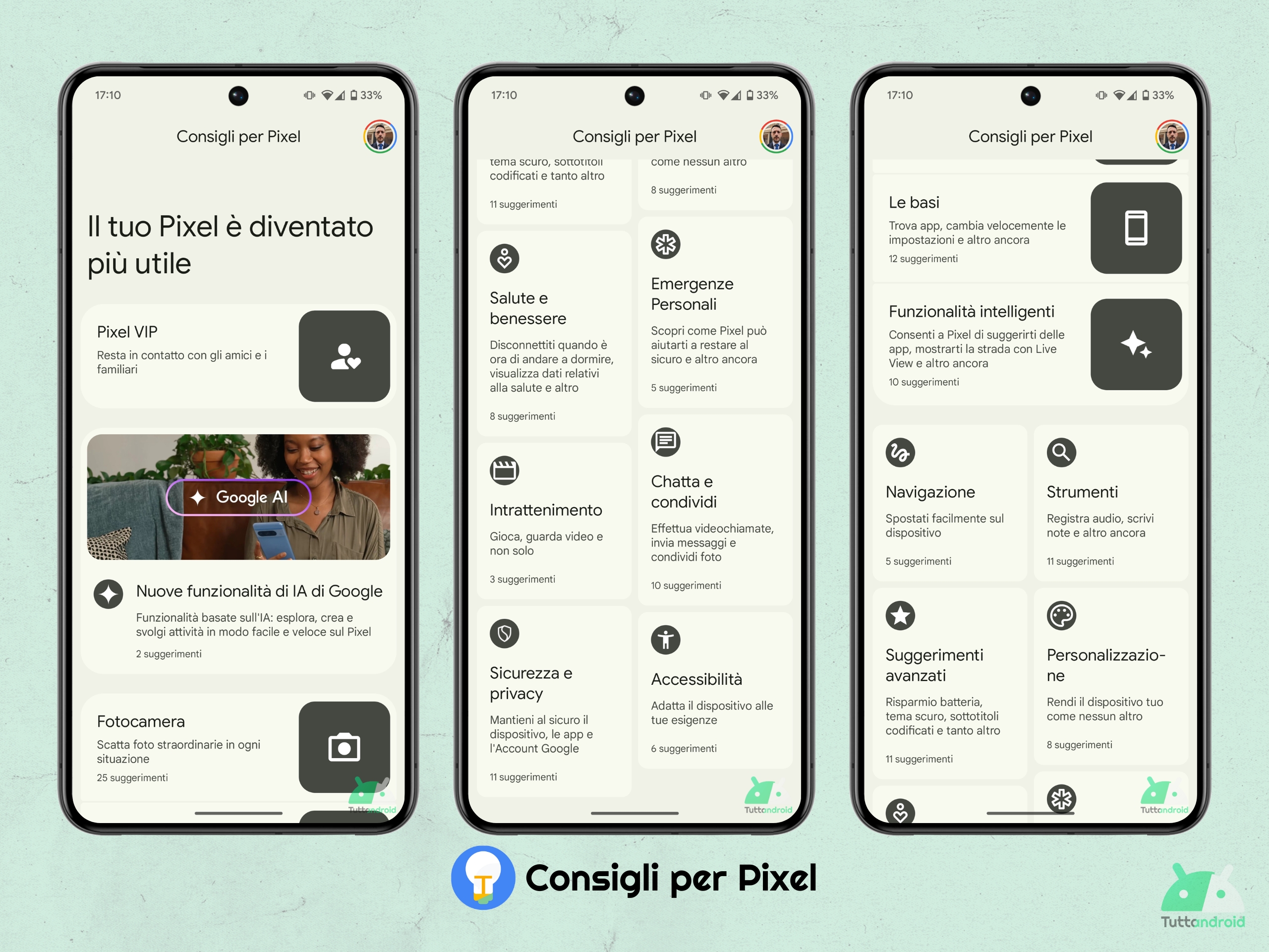 Conseils pour Pixel - Mise à jour en juillet 2025