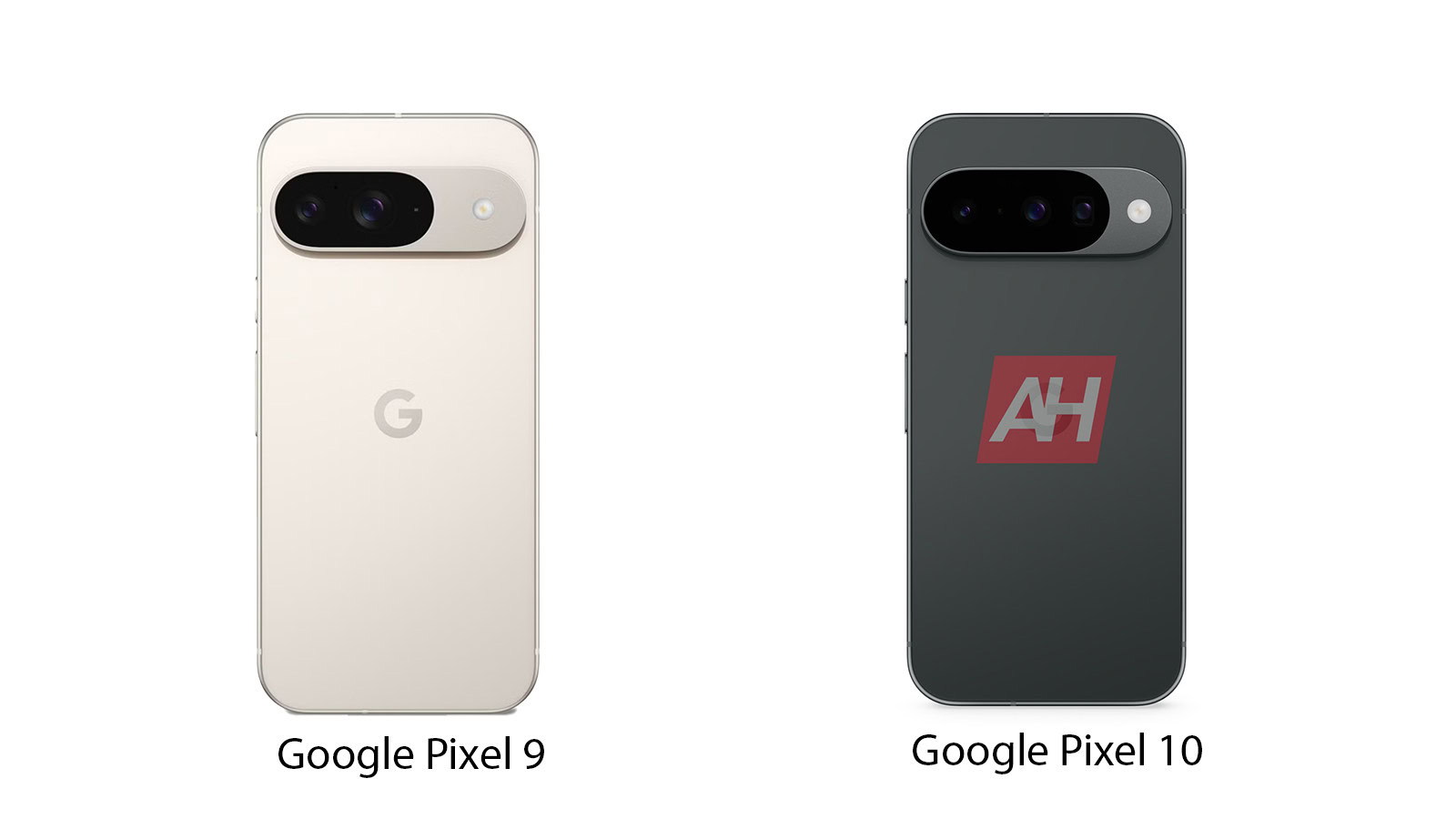 Google Pixel 9 contre Google Pixel 10 Ah