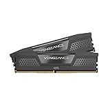 Corsair Vegance DDR5 32 Go (2x16 Go) DDR5 6000MHz CL36 AMD Expo Intel XMP ICUe Mémoire d'ordinateur compatible - Gray (CMK32GX5M2D6000Z36)