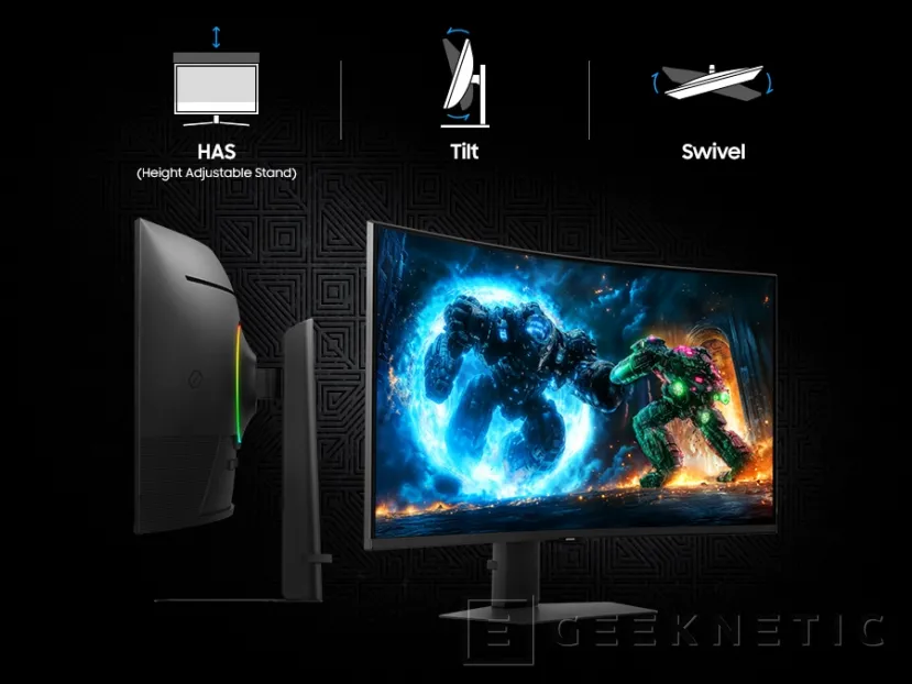 Geeknetic Le nouveau moniteur Samsung Odyssey G7 offre une option de 37 pouces avec une résolution 4K et 165 Hz de taux de rafraîchissement 2